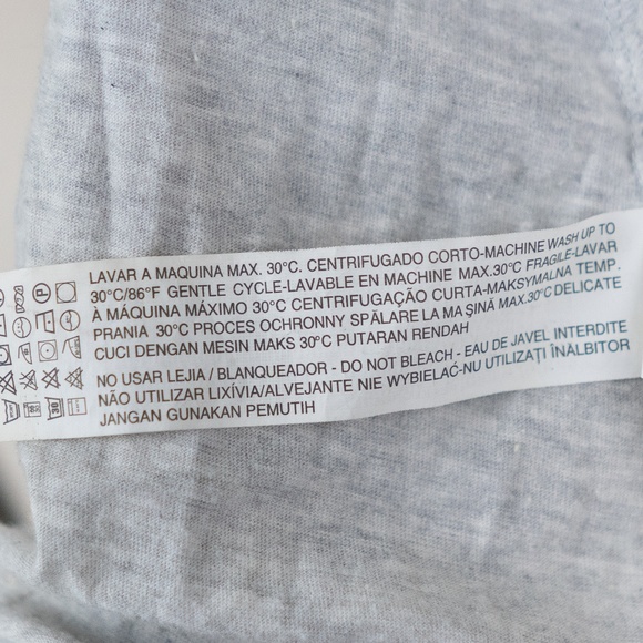 Zara Gray Maxi A-Line M Dress - Picture 8 of 8